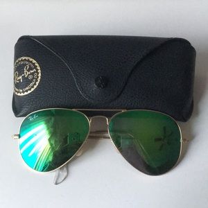 Ray ban polarized aviators
